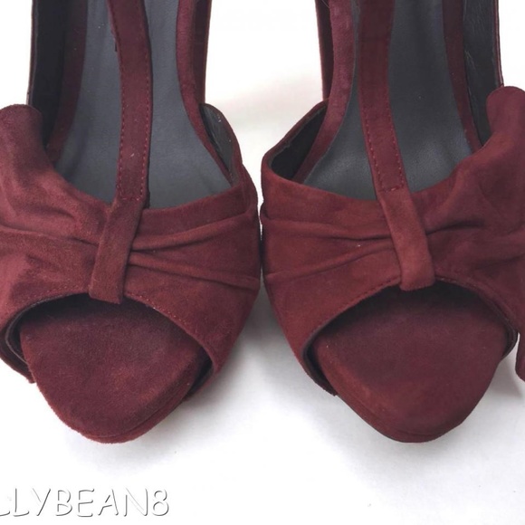 ❌❌SOLD❌ ANTHROPOLOGIE Hoss Retro Vtg Look Heels 37 - Picture 5 of 8